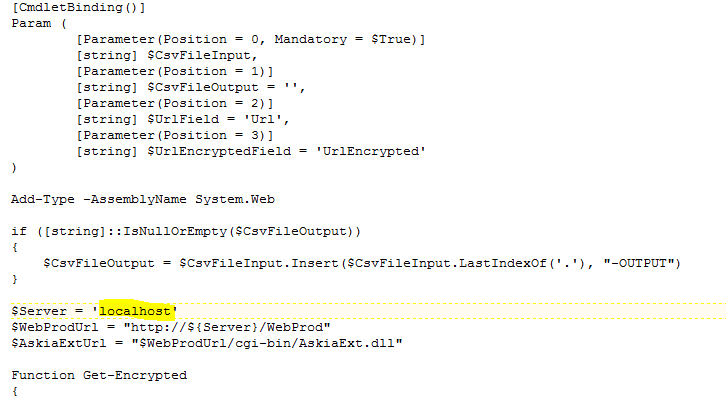 Link Encryption By Batch Askia Help Centre Automating Insight